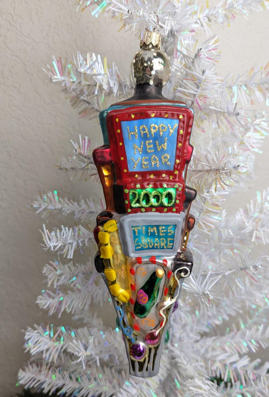 New Years Times Square Retired Christopher Radko Christmas Ornament