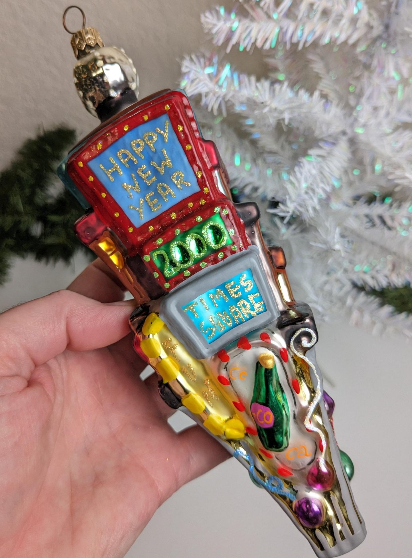 New Years Times Square Retired Christopher Radko Christmas Ornament