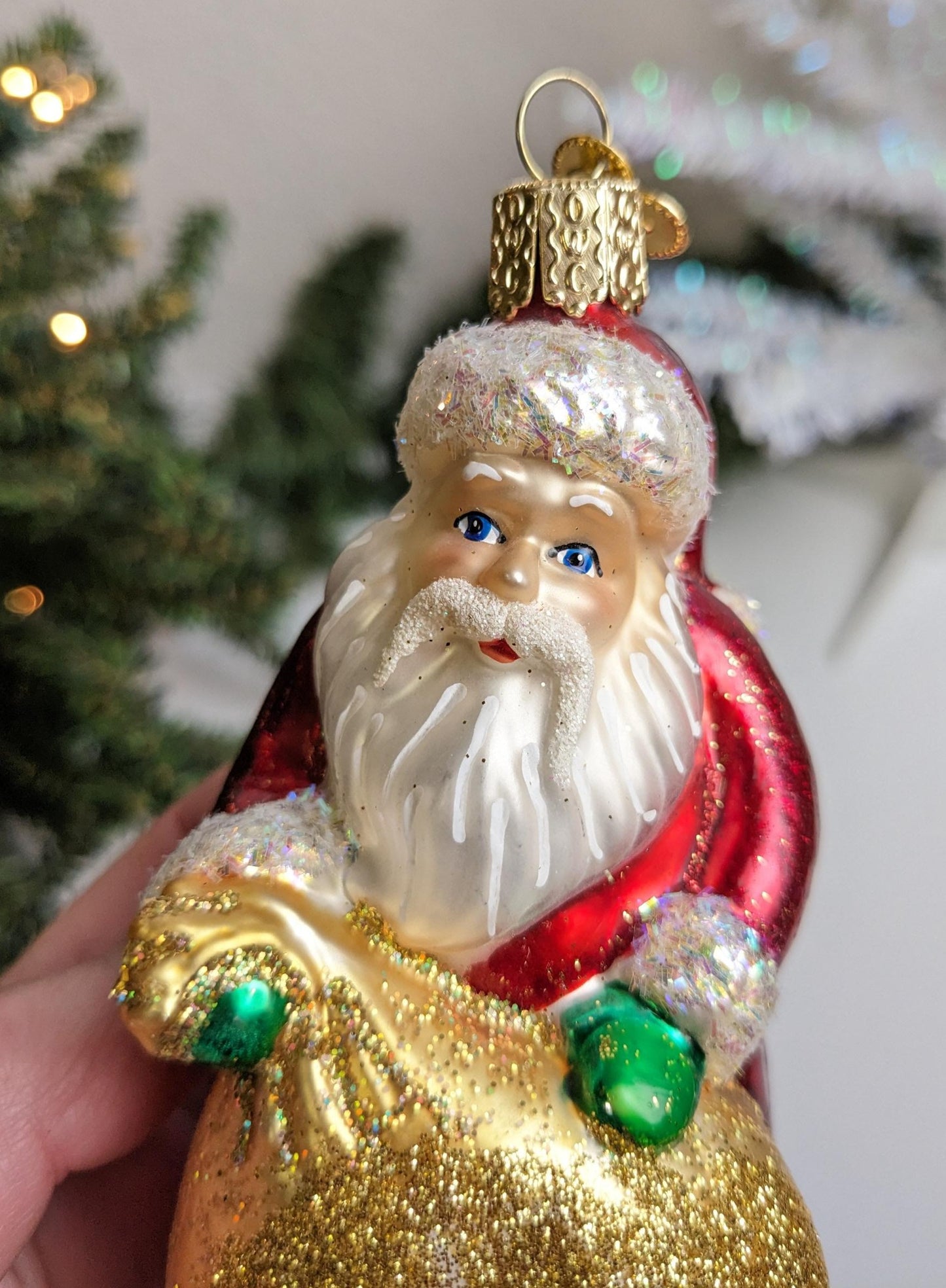 Santa Claus Retired Old World Christmas Ornament