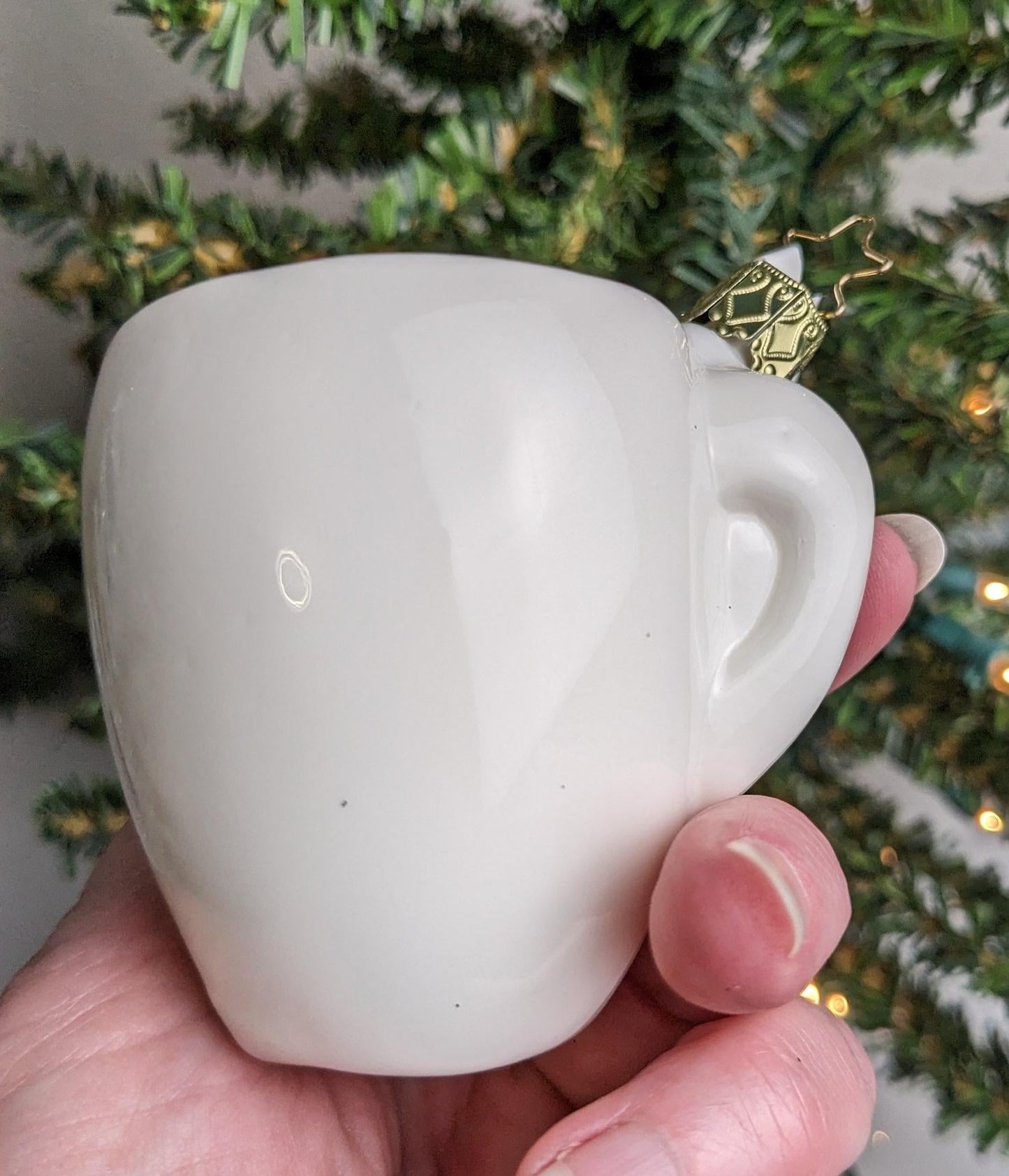 NEW 'Scent of Coffee' Guten Morgen Inge Glas Christmas Ornament