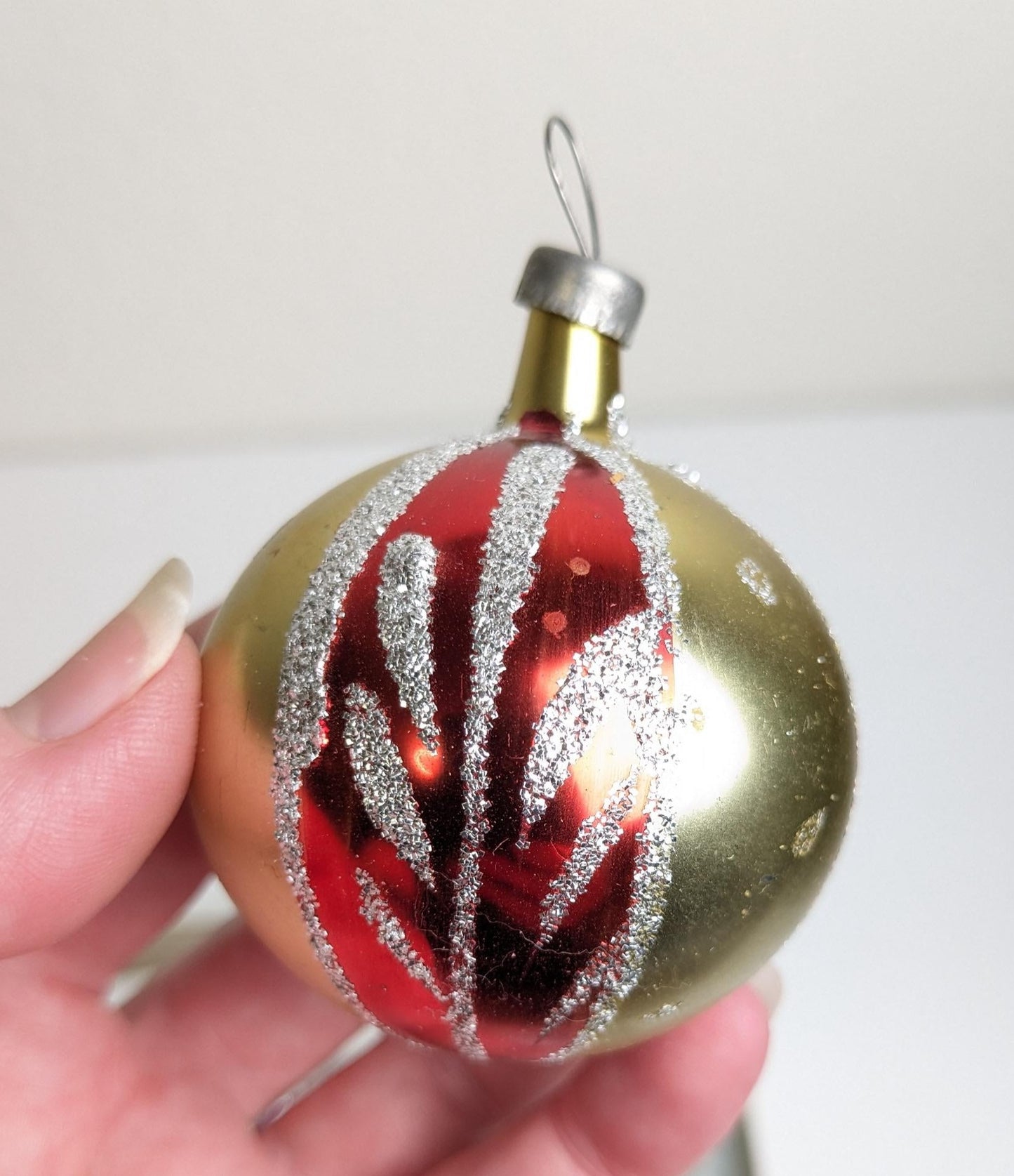 Vintage Reflector Christmas Ornaments