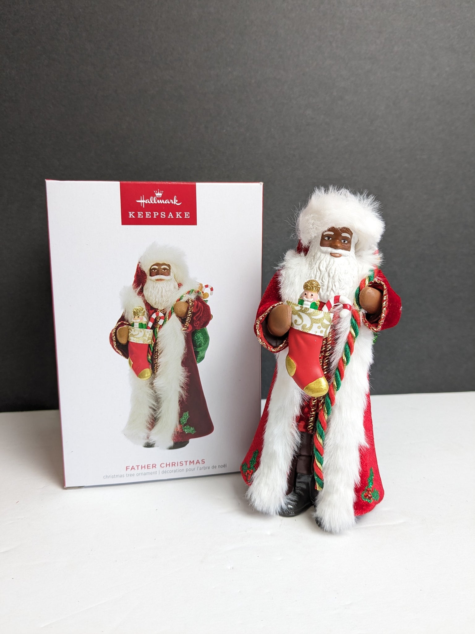 Father Christmas (African American) - Hallmark Keepsake Ornament 2023