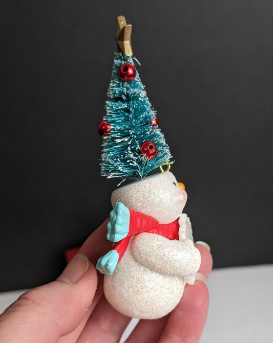 Festive Snowman -  Limited Edition Hallmark Keepsake Ornament 2023