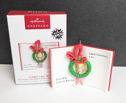 Cindy-Lou Who Grinch Who Stole Christmas - Hallmark Keepsake Ornament 2023