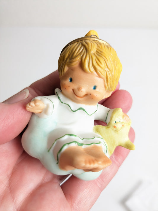 Katybeth Angel Girl with Star - Hallmark Keepsake Ornament 1984