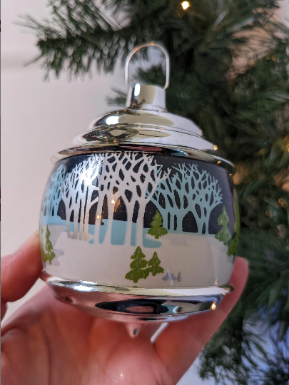 Vintage Hallmark Forest Christmas Ornament