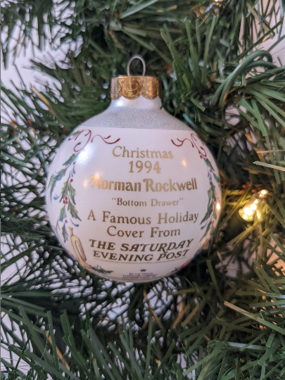 Vintage Hallmark Norman Rockwell Ornament