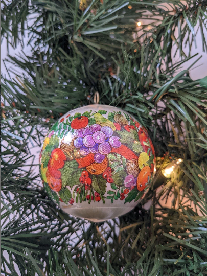 Vintage To Mother With Love Christmas Ornament