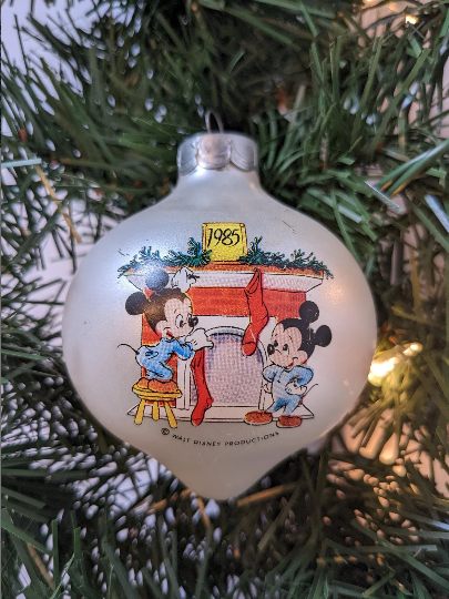 Vintage Hallmark Mickey Mouse Christmas Ornament