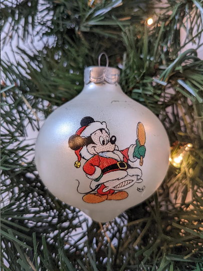 Vintage Hallmark Mickey Mouse Christmas Ornament