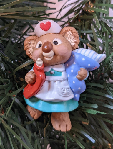 Vintage Hallmark Angel in Disguise Christmas Ornament