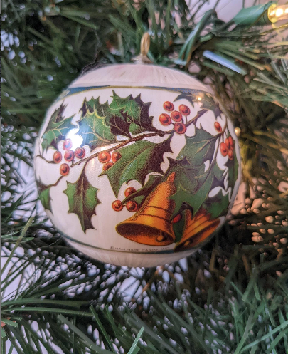 1978 Vintage Hallmark Satin Ornament