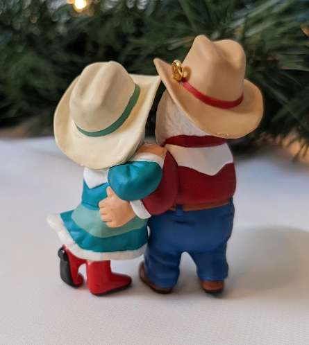 The Clauses on Vacation 1999 Hallmark Christmas Ornament