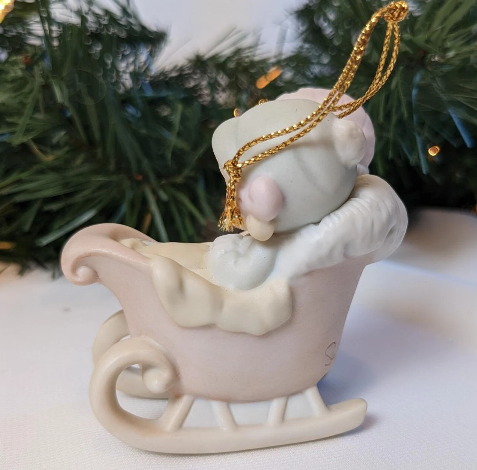 Vintage Precious Moments Our First Christmas Together Ornament