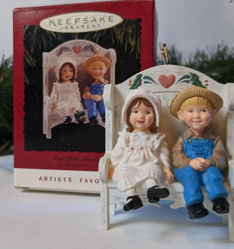 Hallmark 1995 Our Little Blessings Christmas Ornament