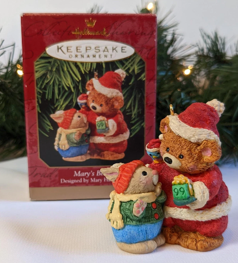 Mary's Bears 1999 Hallmark Christmas Ornament