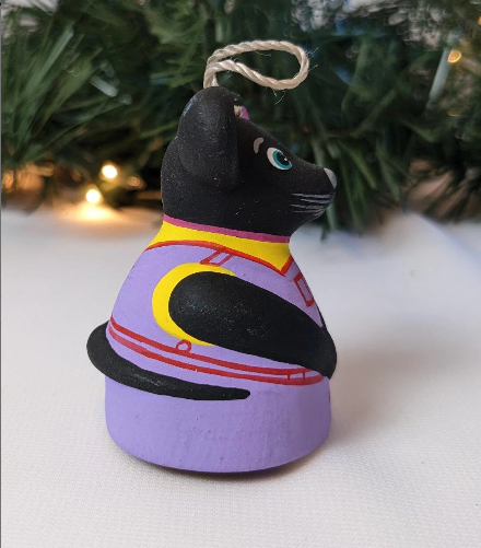 Mouse Bell Christmas Ornament