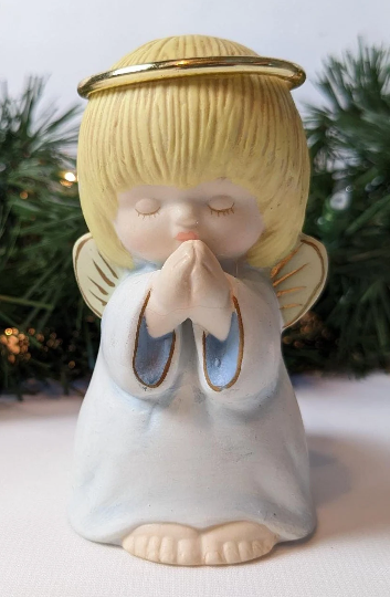 Vintage Hallmark Angel Candle Holder
