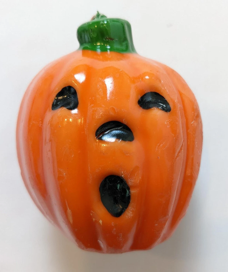 Vintage Jack-O-Lantern Candle