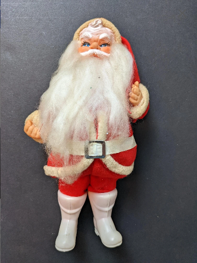 Vintage Plastic Santa Claus Made in Japan