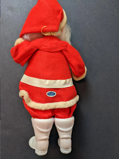 Vintage Plastic Santa Claus Made in Japan