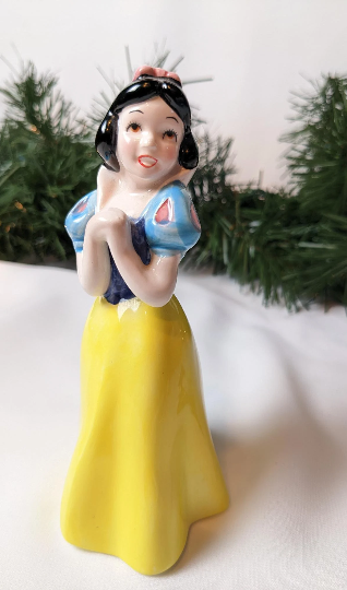 Vintage Snow White Doc and Happy Figurines