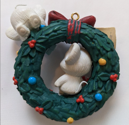 1992 Lustre Fame "Christmas Is Sharing" Ornament