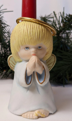 Vintage Hallmark Angel Candle Holder
