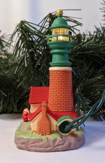 2001 Lighthouse Hallmark Christmas Ornament