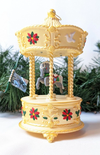 Hallmark 1996 Carousel Christmas Ornament