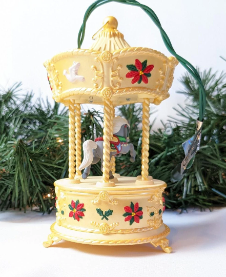 Hallmark 1996 Carousel Christmas Ornament