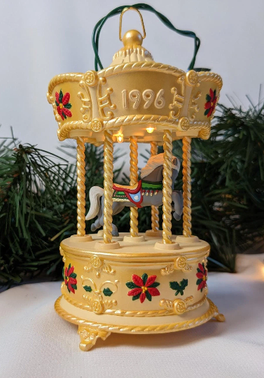 Hallmark 1996 Carousel Christmas Ornament