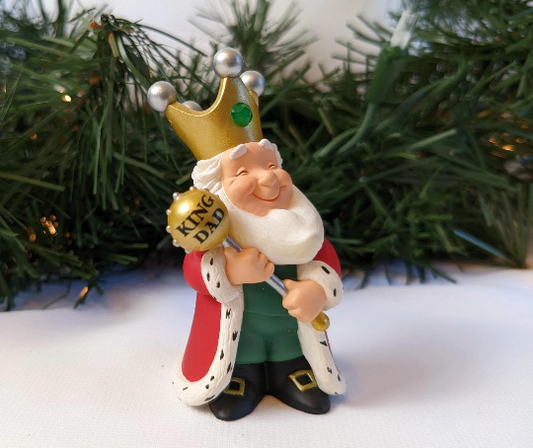 Hallmark 2000 King Dad Christmas Ornament