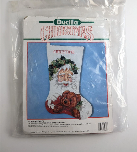 Cross-Stitch Stocking Craft Kit