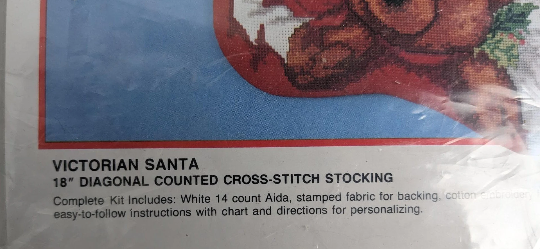 Cross-Stitch Stocking Craft Kit