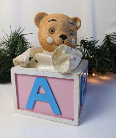 Teddy Bear's Picnic Animated Music Box