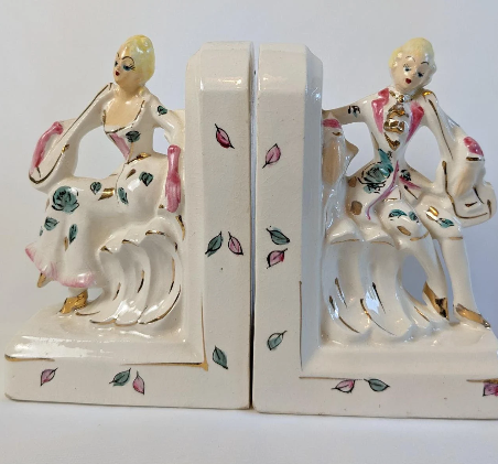 Vintage Victorian Era Bookends