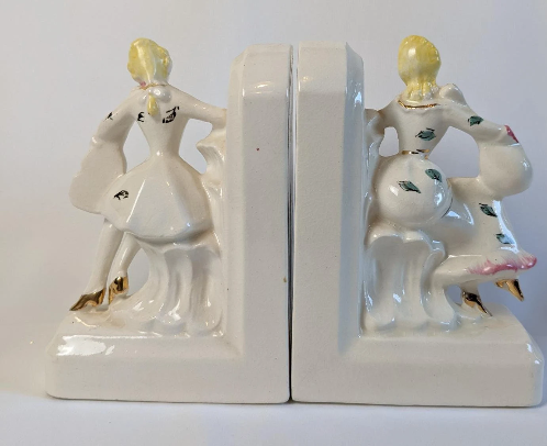 Vintage Victorian Era Bookends