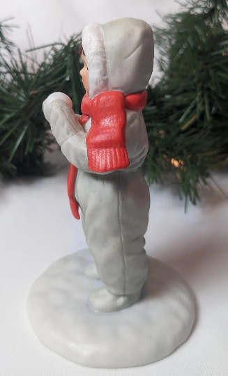 Vintage 1984 Winter Angel Figurine