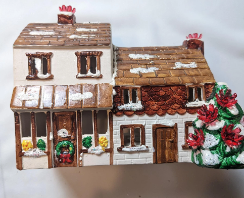 Vintage Mann Christmas Village Store