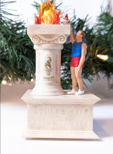 Hallmark 1996 Olympic Flame Magic Ornament