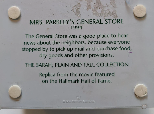 1994 Mrs. Parkley's General Store