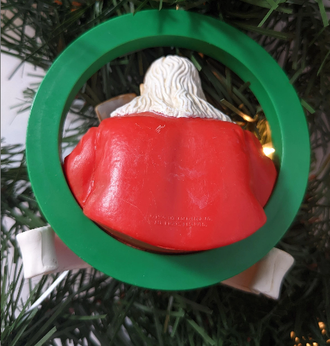 Santa Claus Coca Cola Christmas Ornament