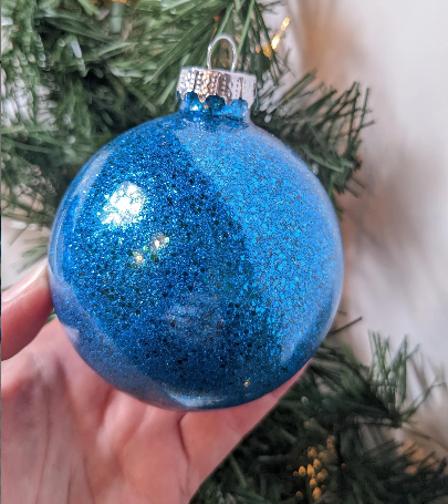 Turquoise Christmas Ornaments