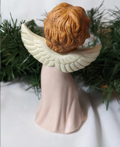 Vintage Homco Angel with Flute Figurine