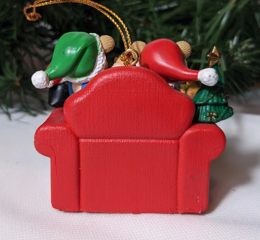 Vintage Teddy Bear Ornament