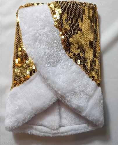 Mini Gold Christmas Tree Skirt