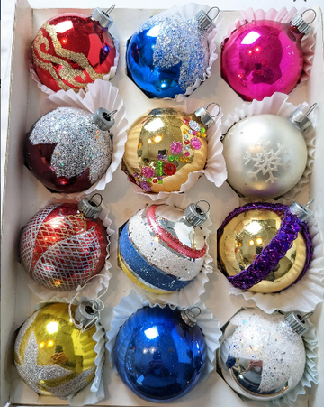 Shiny Brite Christmas Ornaments