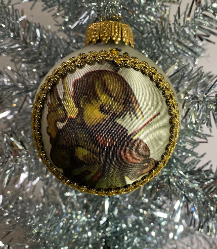 Vintage Angel Christmas Ornament