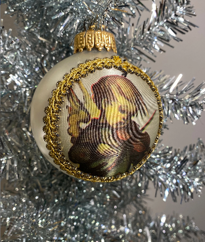 Vintage Angel Christmas Ornament